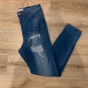 AP Blue by Aphrodite high waisted jeans